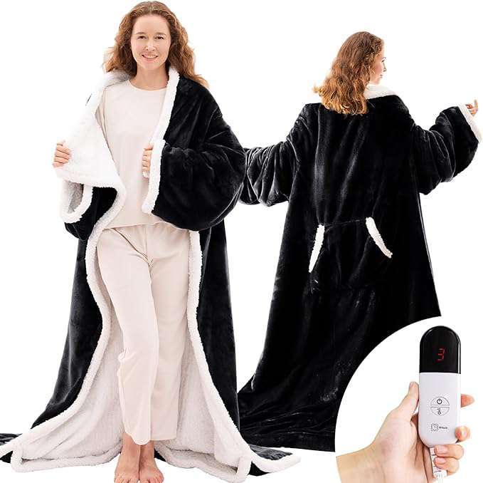 blankie™ - wearable heated blanket