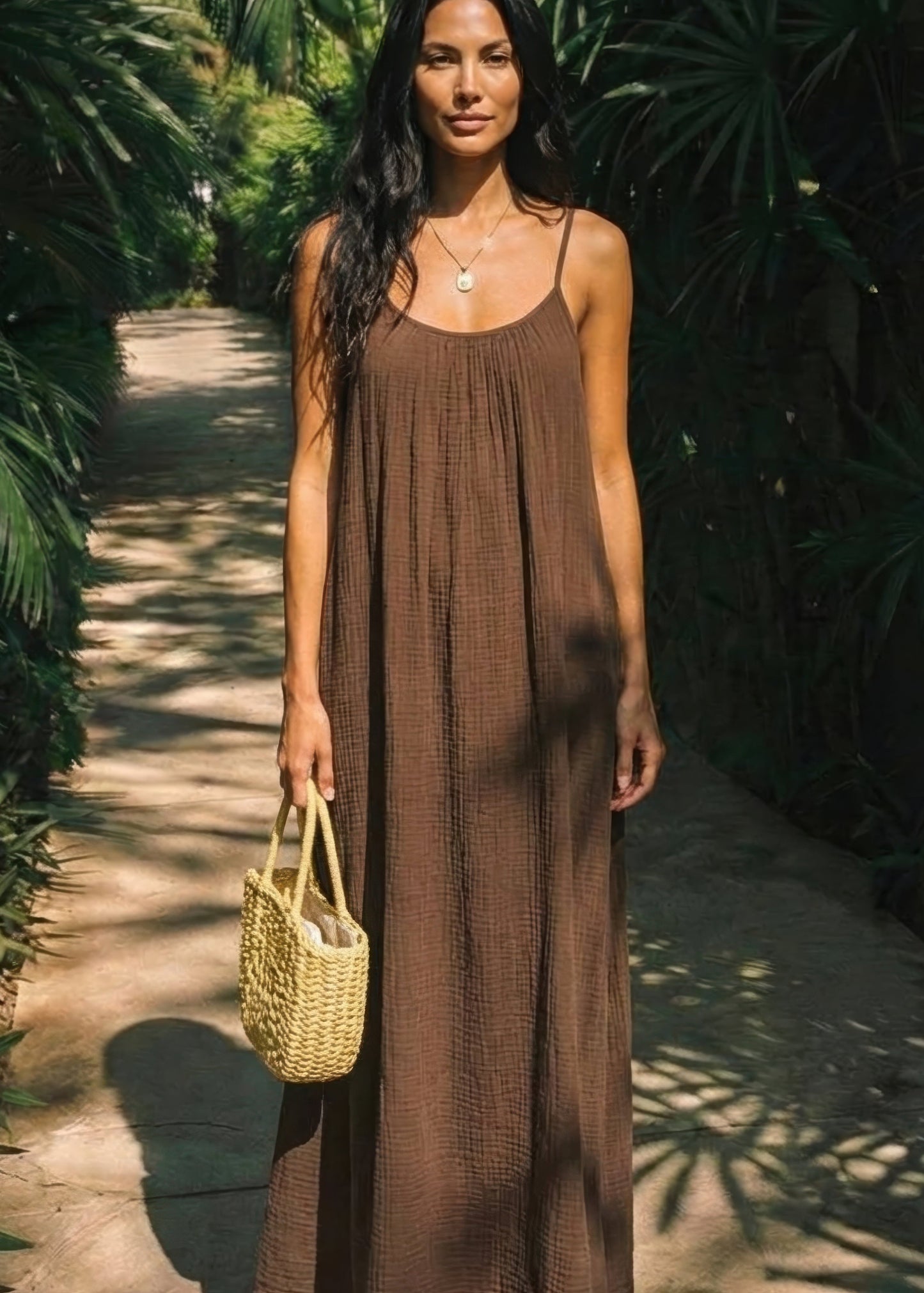 Backless Cami Lounge Dress