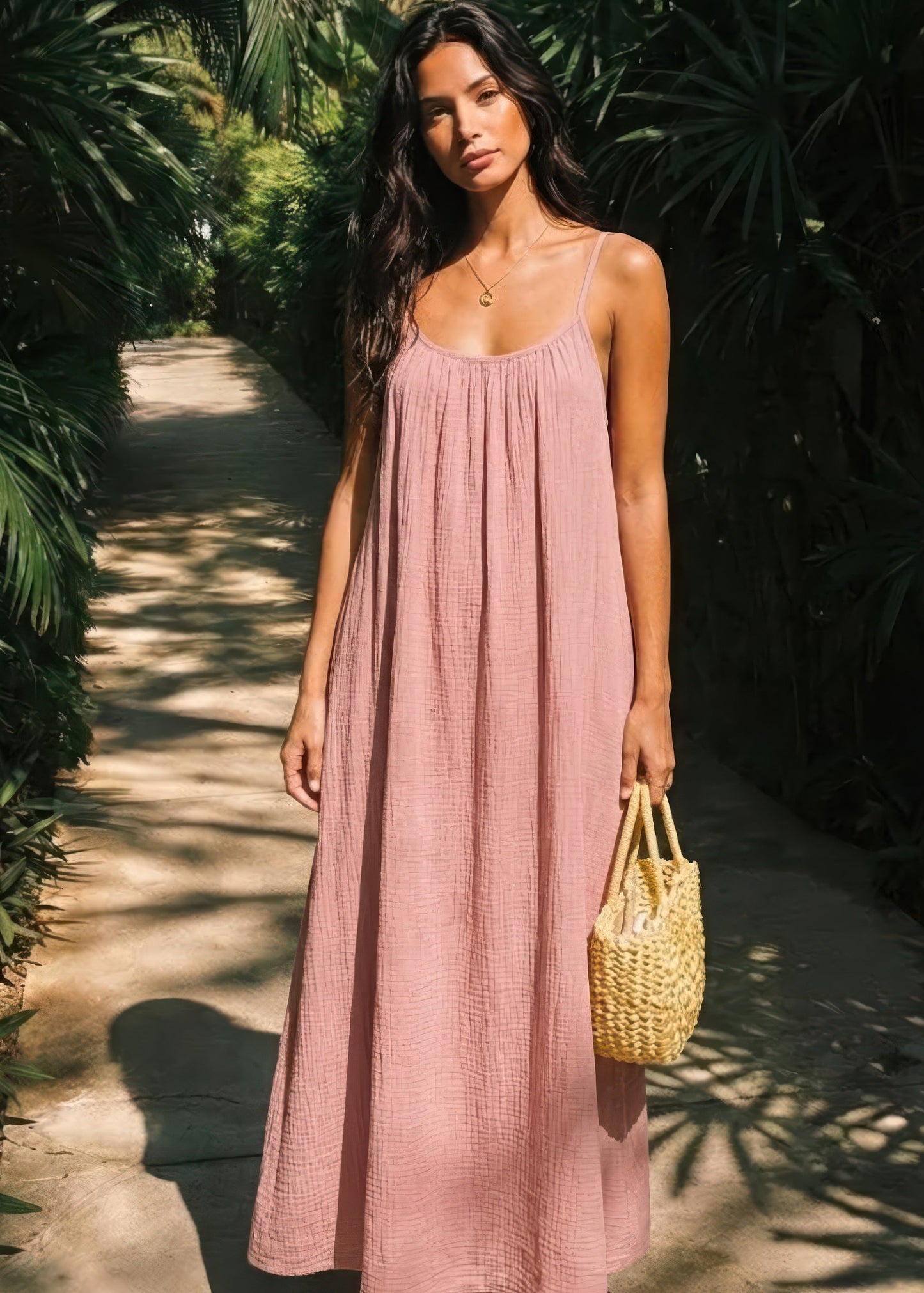 Backless Cami Lounge Dress