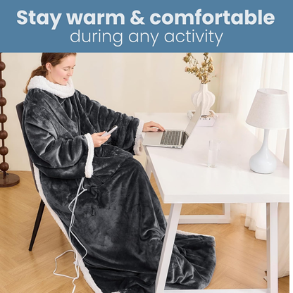 blankie™ - wearable heated blanket