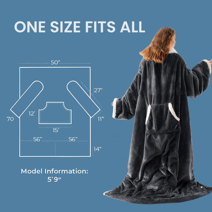 blankie™ - wearable heated blanket